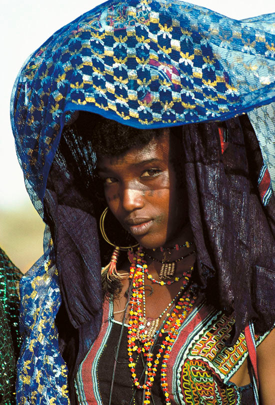 Wodaabe Girl at Courtship Dance, Niger