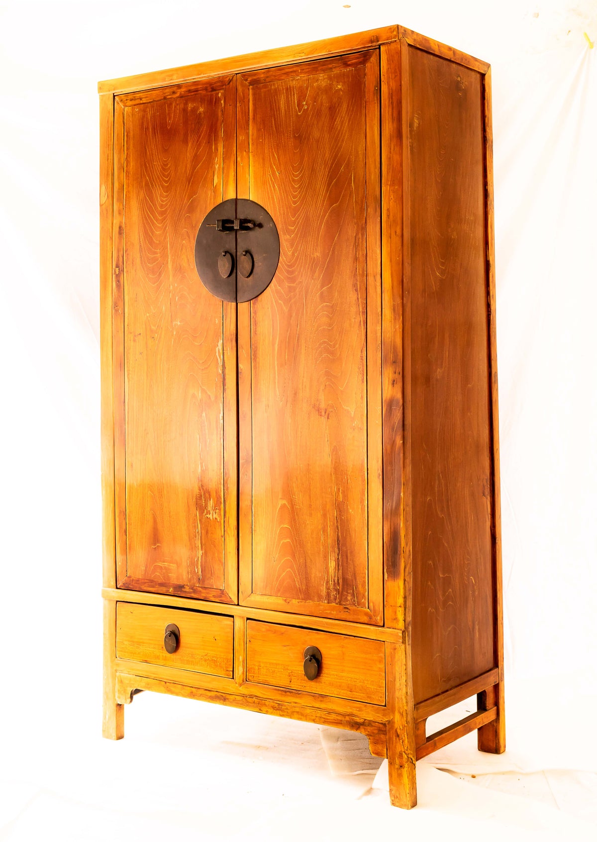 19th century Ju Wood Wedding Cupboard