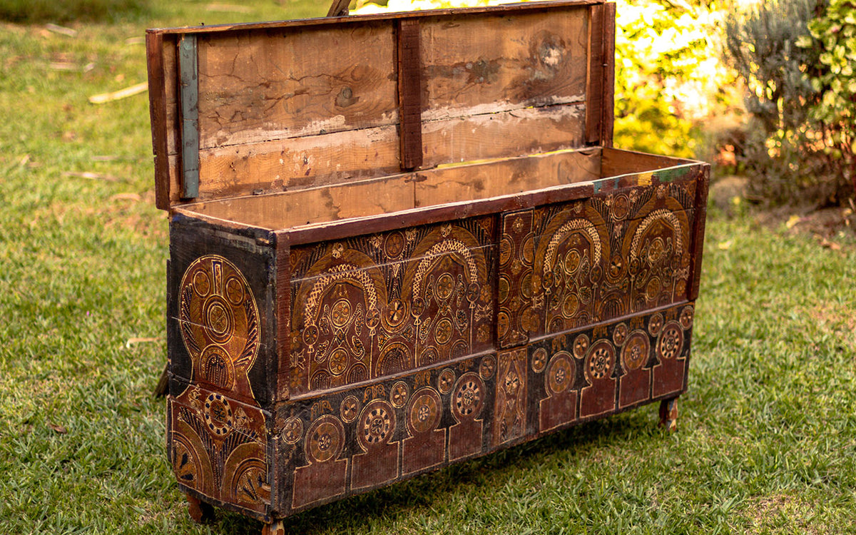 Painted Wedding Box